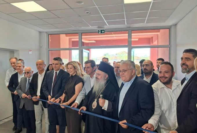Το νέο 2ο Γυμνάσιο Λαγκαδά εγκαινιάστηκε παρουσία του Υπουργού  Χρίστου Δήμα